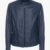 Men's Midnight Blue Lamb Leather Cafe Racer Jacket